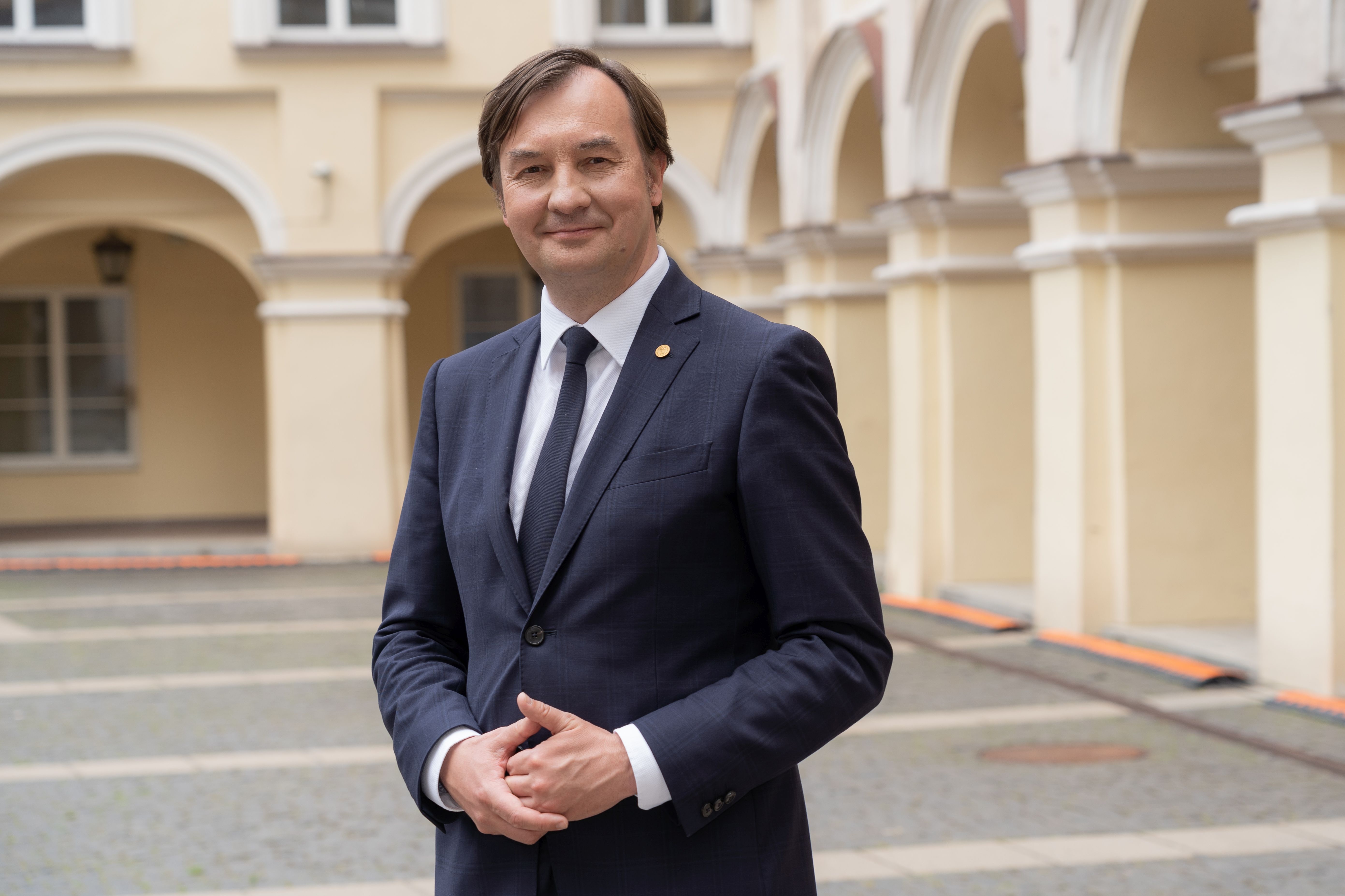 Photo of prof. Rimvydas Petrauskas