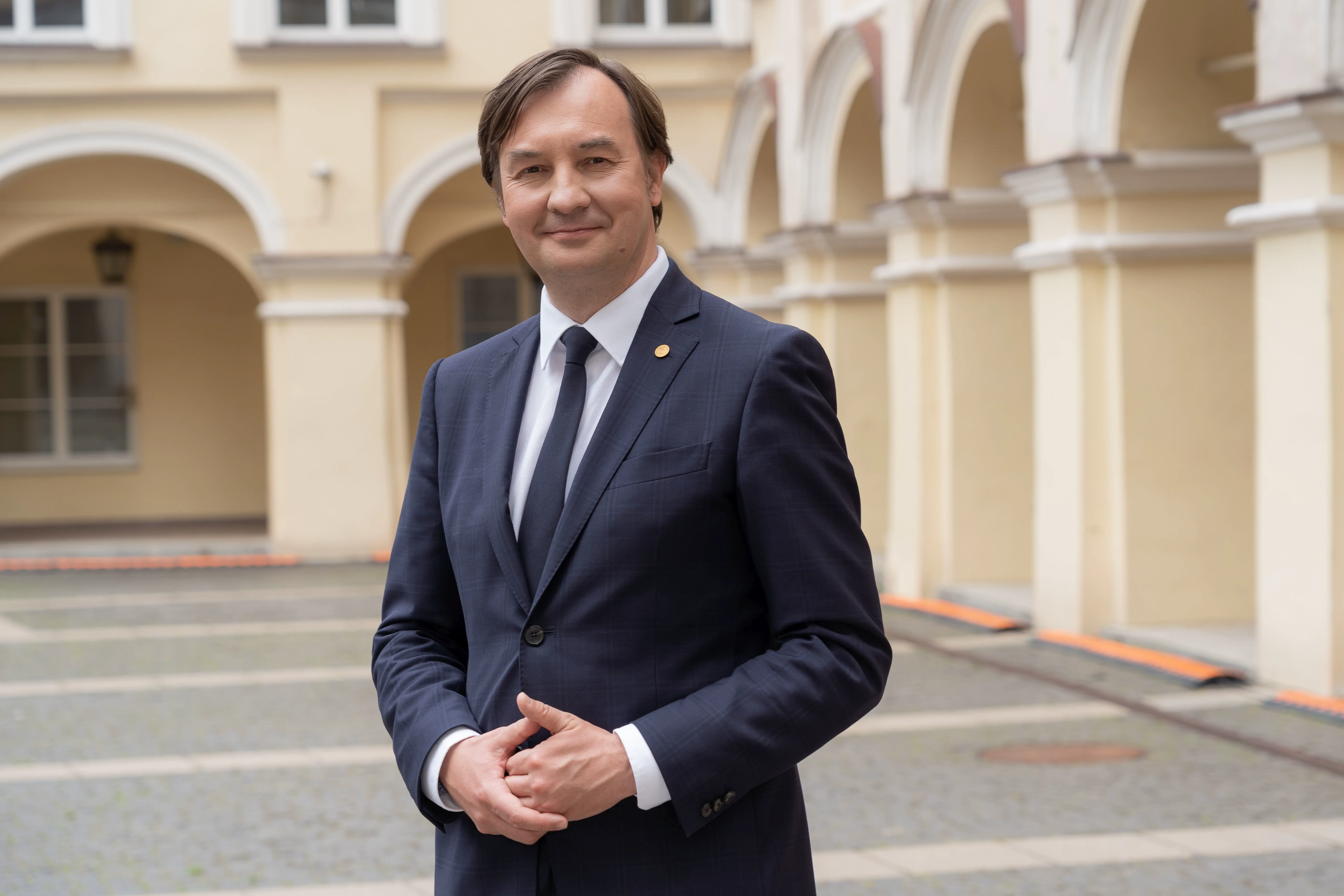 Photo of prof. Rimvydas Petrauskas