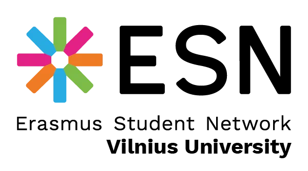 ESN Vilnius University logotipas
