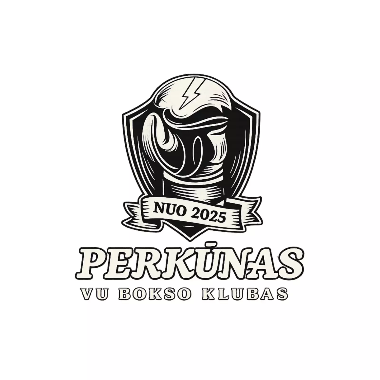 VU Bokso klubo Perkūnas logotipas