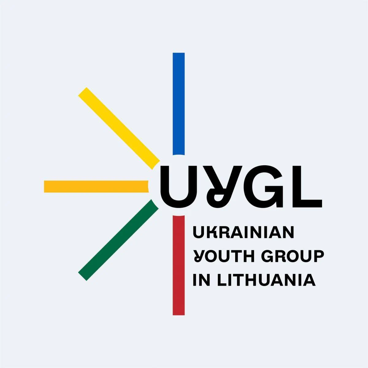 Ukrainian Youth Group in Lithuania logotipas